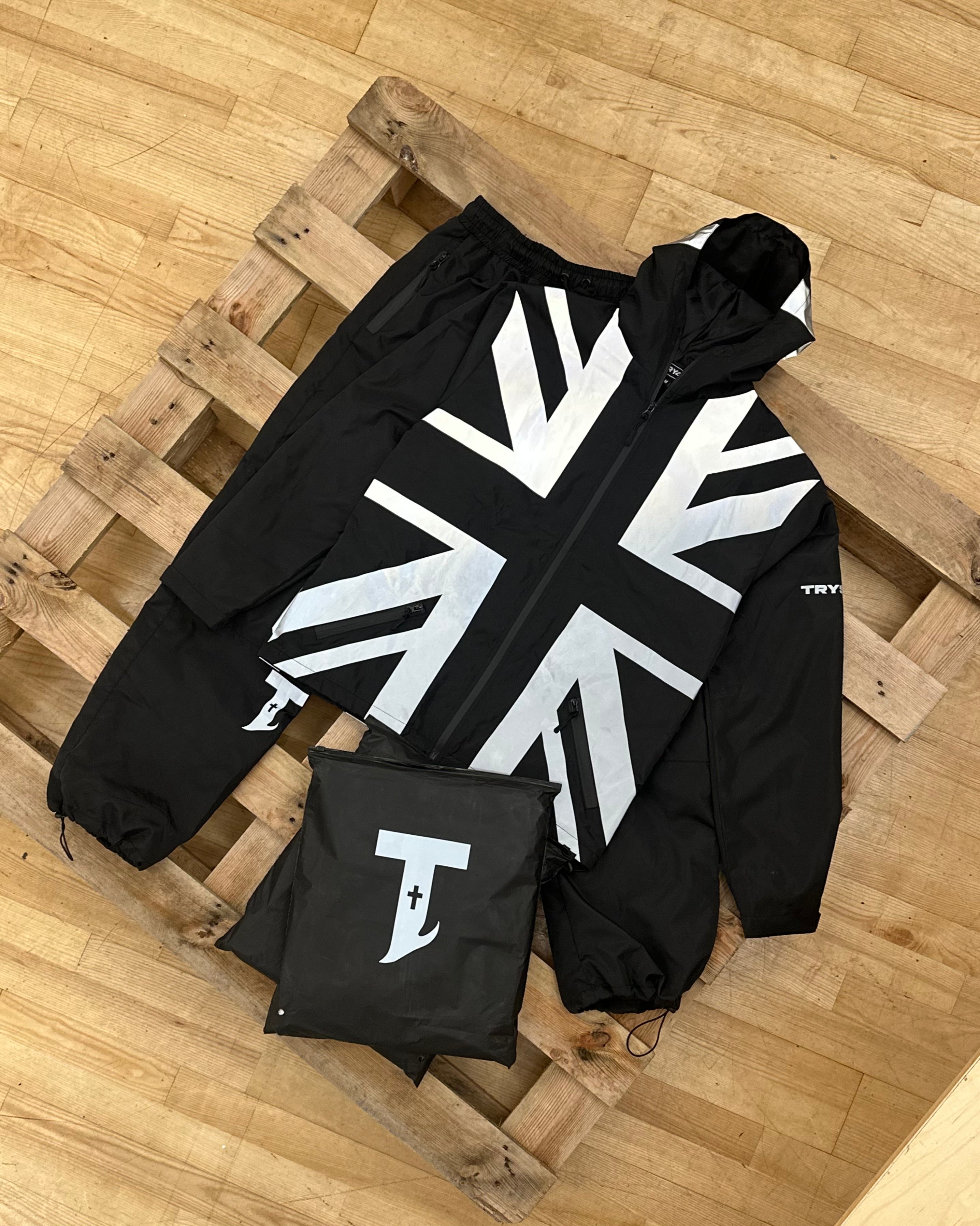 TRYSUTTIN UNION JACK WINDBREAKER