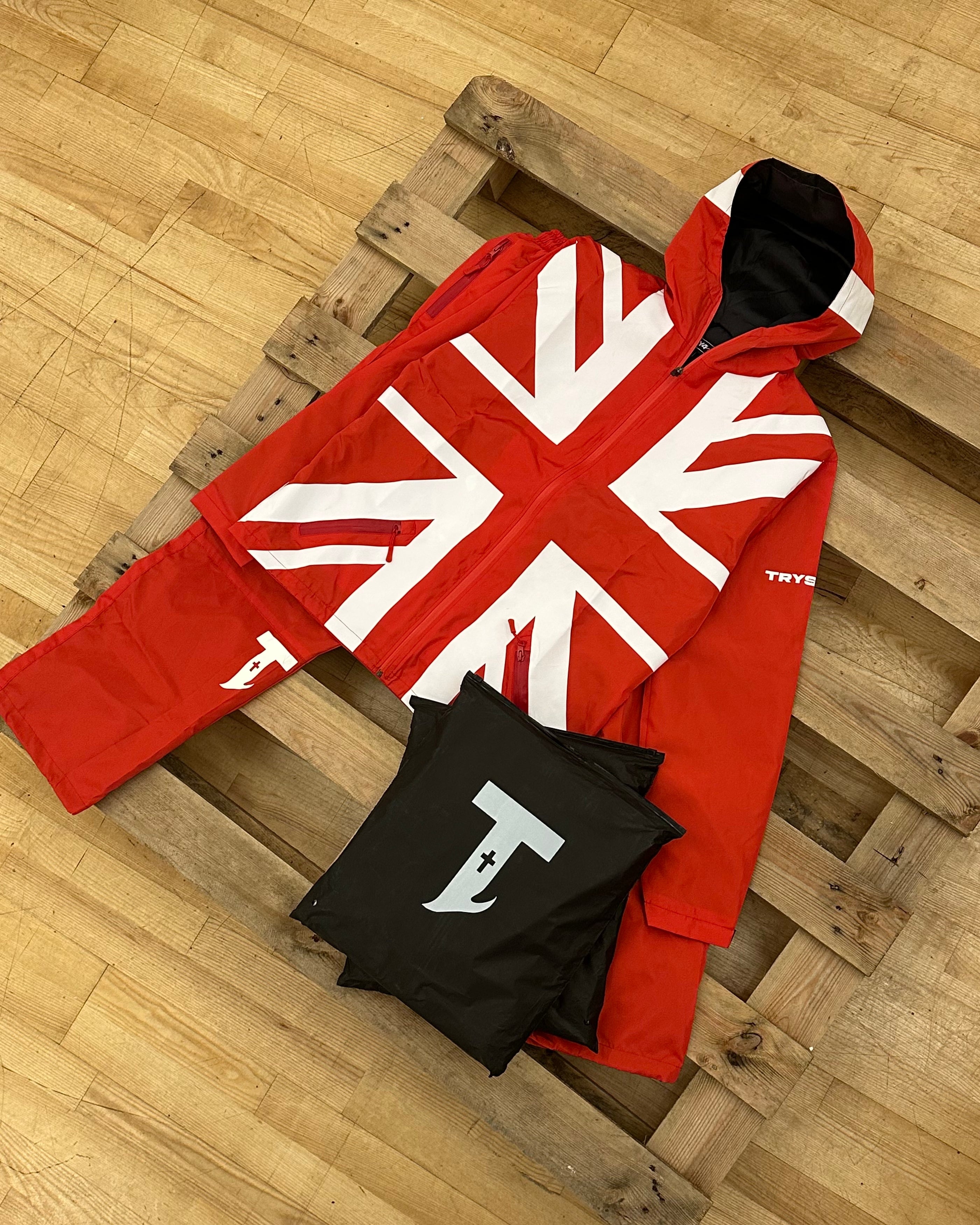 TRYSUTTIN UNION JACK WINDBREAKER