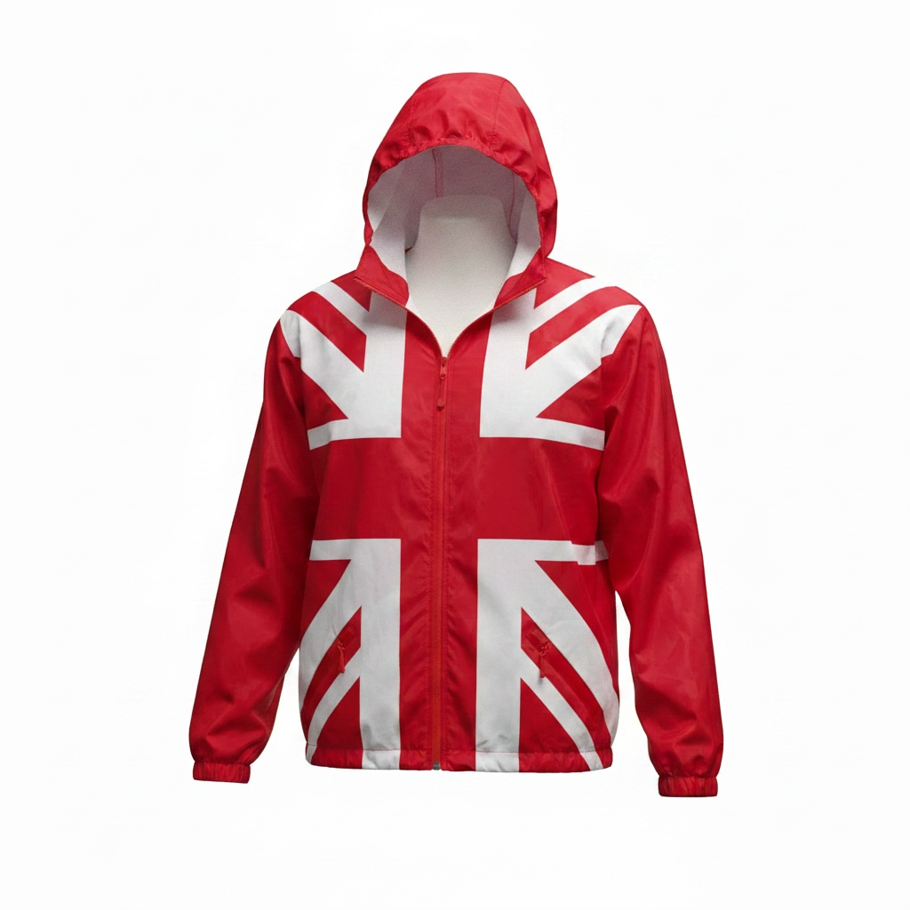 TRYSUTTIN UNION JACK WINDBREAKER
